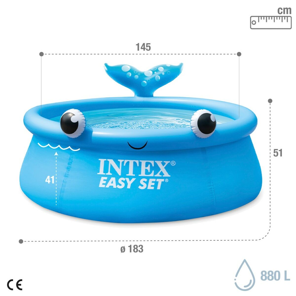 Piscina Gonfiabile per Bambini Intex (2 Unità)
